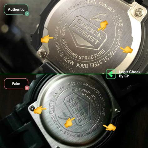 casio watch original vs fake|check g shock serial number.